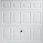 white garage door Beaumont Garador